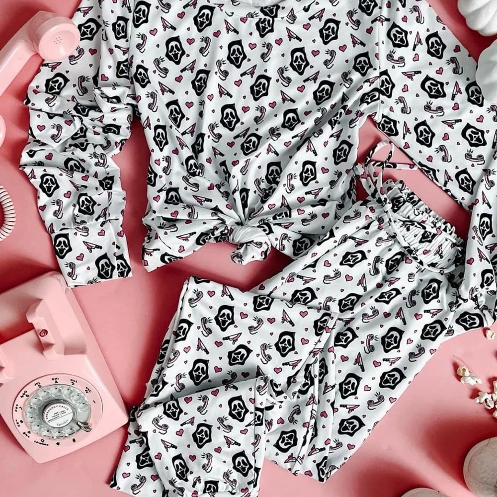 Scream / ghost face pajamas